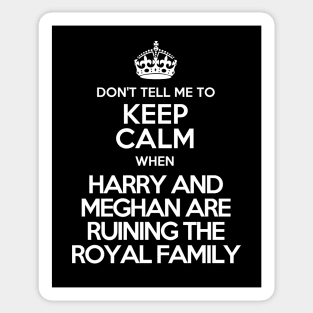 Funny Prince Harry and Meghan Markle Royal Family Shirt| Megxit T-Shirt Sticker